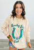 Ivory Lucky Girl Club Sweatshirt (Reg. & Plus)