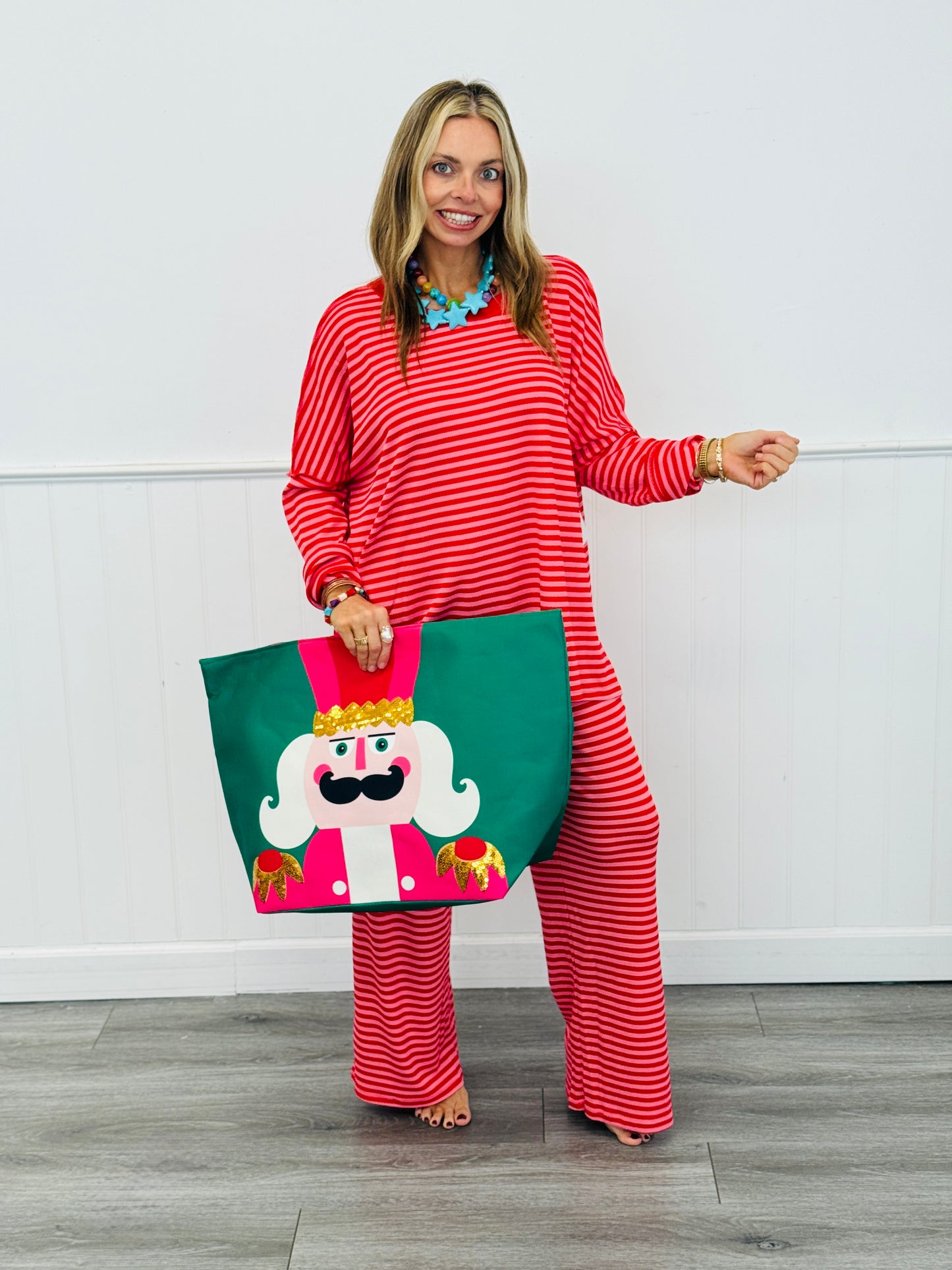 Cozy Striped Lounge Pants (Reg & Plus) - 6 Colors