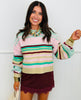 Pink Multi Sweater Top (Reg.)