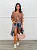 Andree Long Sleeve Oversized Top (Reg. & Plus)- 8 Colors