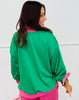 Green Oh What Fun Mock Neck Top (Reg. and Plus)