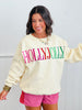 Holly Jolly Fleece Sweatshirt (Reg. and Plus)