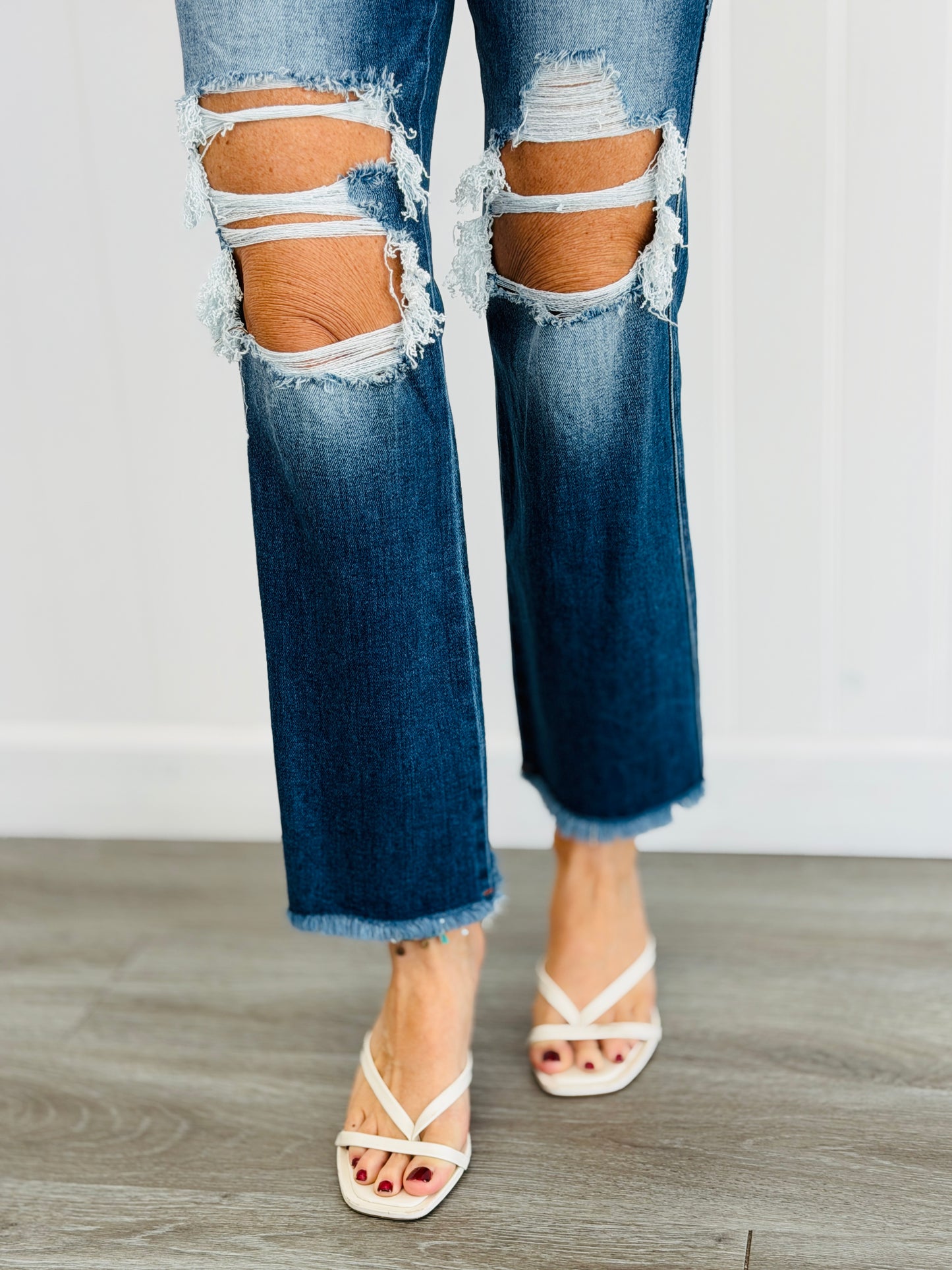 Risen Delaney Mid Rise Jeans (Reg & Plus)