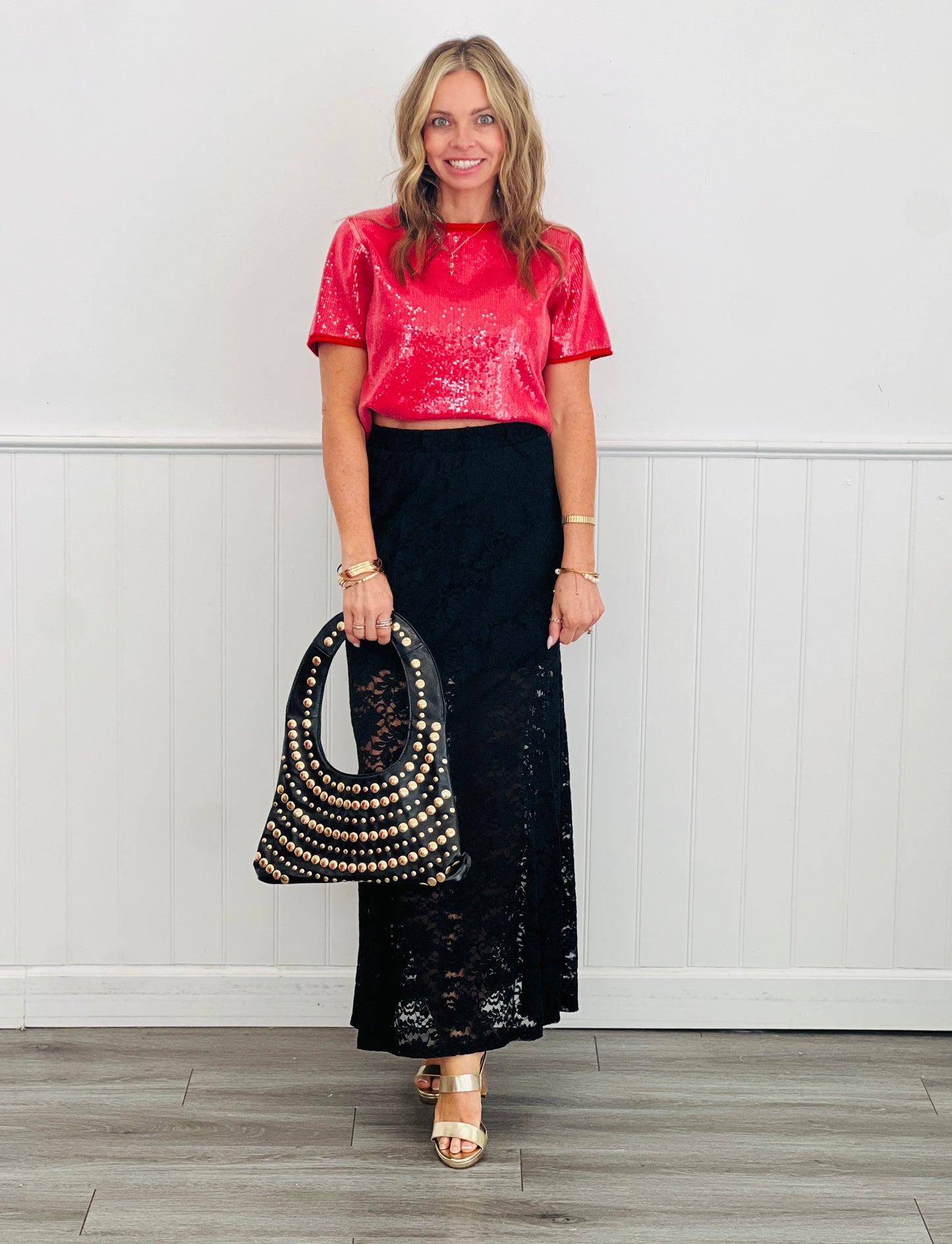 Yellowstone Lace Maxi Skirt (Reg.)-3 Colors