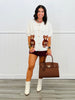 Bow Tie Teddy Bear Sweater Cardigan (Reg.)