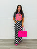 Black/Ivory Polka Dot Pants (Reg & Plus)