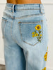 Oli & Hali Sunflower Embroidered Pants (Reg.)