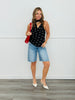 Polka Dot Halter Scarf Top (Reg.)-2 Colors