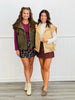Quilted Zip & Snap Padded Vest (Reg.)-2 Colors