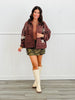 POL Chocolate Quilted Stars/Pearl Jacket (Reg.)