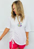 Oversized Side Ruched Tee (Reg.) - 3 Colors