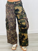 Mixed Leopard & Camo Cargo Pants (Reg)
