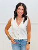 Solid V-Neck Sweater Vest (Reg.) - 2 Colors
