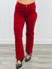 Risen Wine-d Down Patch Pockets Pants Jeans (Reg & Plus)