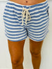 Striped Terry Cloth Shorts (Reg.) - 2 Colors