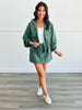 Crinkle Woven Jacket (Reg. and Plus) - 4 Colors