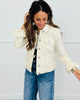 Risen Ivory Vintage Washed Jean Jacket (Reg & Plus)