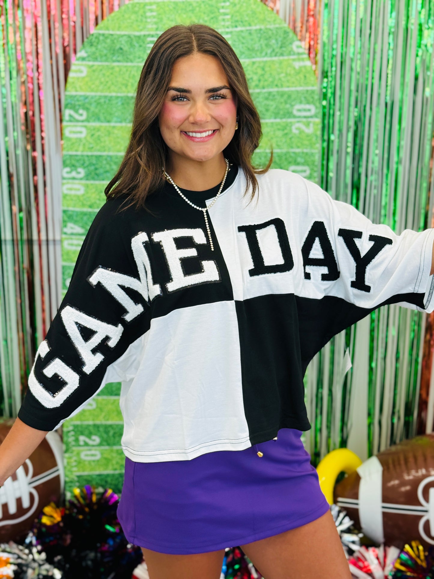 Huddle Up Color Block Top (Reg. and Plus)