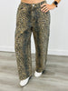 Bold Animal Print Twill Pants (Reg & Plus)