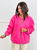 Punch Button Down Sherpa Jacket (Reg.)