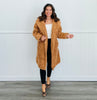 Teddy Bear Sherpa Trench Coat (Reg.) - 4 Colors