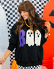 Black BOO Reversible Sweatshirt (Reg.)