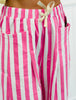 Colorful Striped Wide Leg Pants (Reg.)-3 Colors