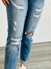 Judy Blue Lost Without You Boyfriend Cuffed Jeans (Reg. & Plus)