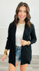 Dear Scarlett Magic 3/4 Sleeve Blazer (Reg. and Plus) - 9 Colors