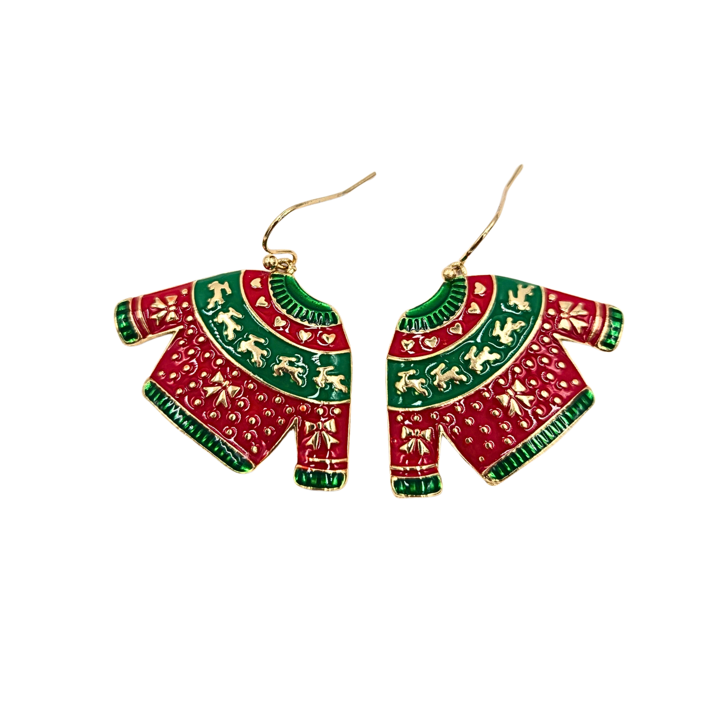 Ugly Christmas Sweater Earrings