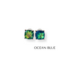 Rhinestone Statement Studs - Ocean (3 colors)