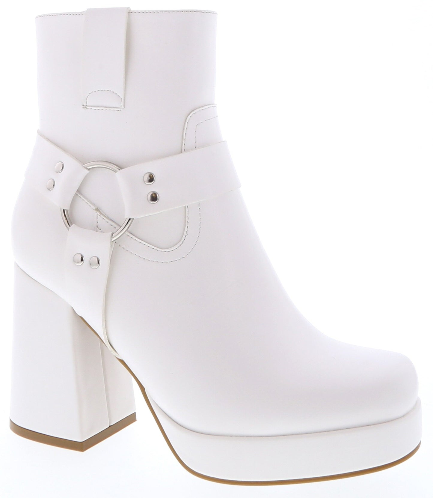 White Harness Your Power Platform Boots