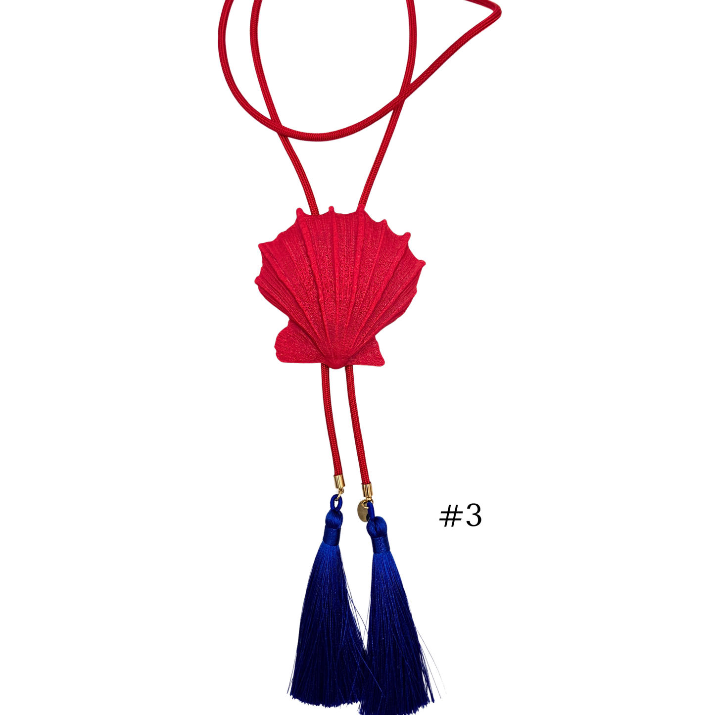 Rahya - Shell Bolo in Red (4 styles)