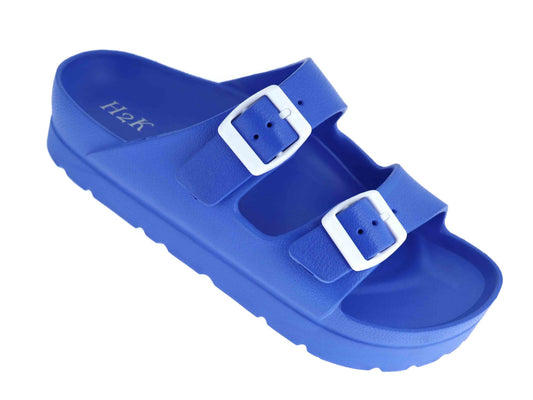 Blue Breezy Babe Sandals