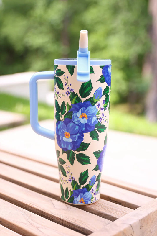 Caroline Floral Sleek Tumbler