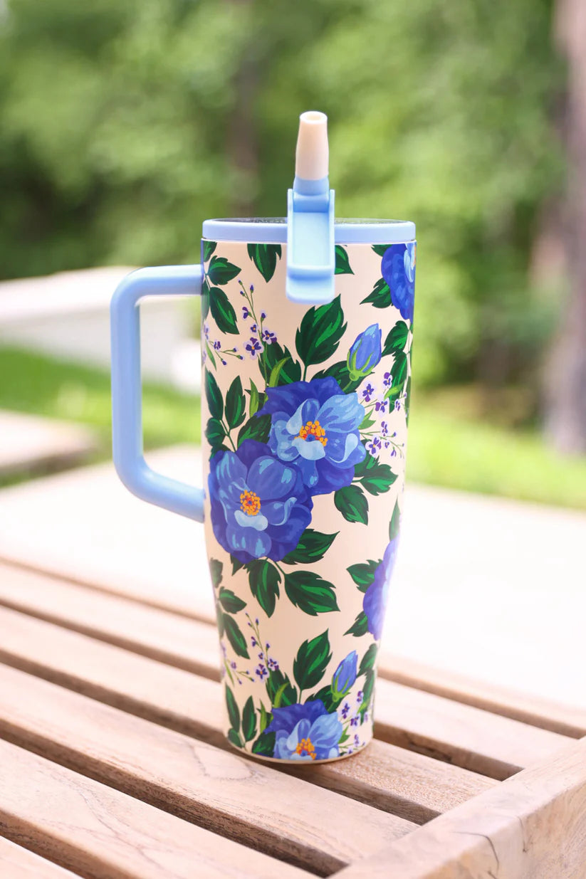 Caroline Floral Sleek Tumbler