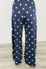 Polka Dot Lounge Pants (Reg & Plus) - 2 Colors