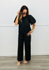 Tweed Pattern Ankle Pants (Reg.) - 2 Colors