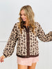 Taupe/Brown Leopard Sweater Cardigan (Reg.)