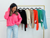 Boxy Embrace Oversized Sweater Top (Reg.)- 7 Colors
