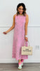 Leopard Side Studded Midi Dress (Reg.)