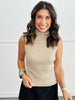 Perfection Sleeveless Turtleneck Sweater (Reg & Plus)-4 Colors