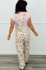 Speckled Printed Twill Overalls (Reg.)