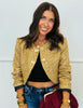 Gold Glam Tweed Cardigan (Reg.)