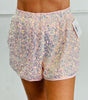 Sequin Pocket Shorts (Reg. and Plus) - 2 Colors
