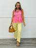 Polka Dot Zip Fly Pants (Reg.) -3 Colors