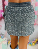 Velvet Hour Sequin Skort- 4 Colors (Reg. and Plus)