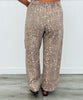 Washed Bambi Print Barrel Pants (Reg.) - 2 Colors