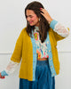 Perfect Contrast Button Front Cardigan (Reg. and Plus)