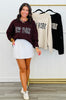 New York Graphic Sweater Top (Reg. and Plus)- 3 Colors